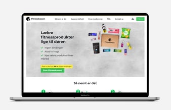 Kørende abonnementsforretning - omsætning 422.000 kr. i 2020