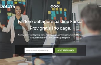 Markedsledende platform til kursusvirksomheder både B2b og privat