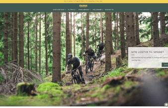 Danmarks (måske) første mountainbike tøjbrand
