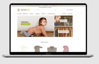 Naturbarn.dk - Kendt webshop med tøj til baby, børn og voksne - Forventet omsætning i 2021: 700.000 kr.