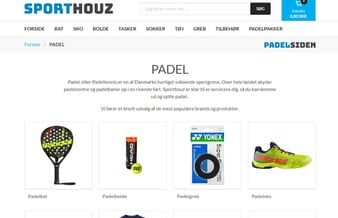 Etableret webshop med sportsudstyr og varelager kan blive din - 2022 omsætning: 3.771.466 kr.