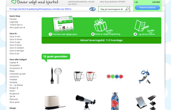 Etableret e-mærket gaveshop med vækstpotentiale – Nemmegaver.dk