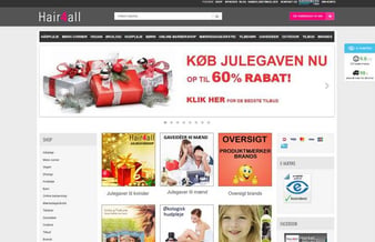 Kendt webshop indenfor frisørprodukter, skønhed og mænds grooming sælges