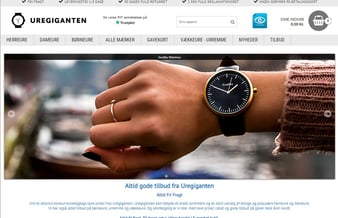 Ure – webshop med kendte mærkevare-brands - Omsætningen (2022) inkl. moms: 170.000 kr. 