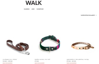 Smuk shop til den stilfulde hundeejer - omsat for 42.260 kr.