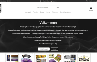 3 måneder gammel Rullegrejs webshop med store muligheder!