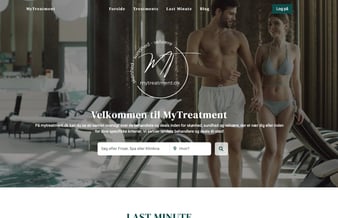 Stor Beauty platform med bookingsystem, deals samt webshop tilknyttet