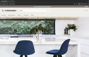 Furnishment | High end dropshipping møbelshop | 100% køreklar