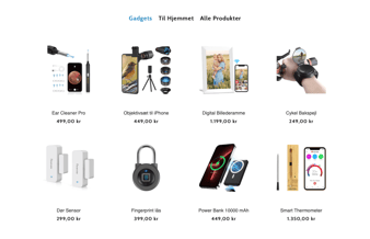 Dropshipping webshop sælges - Traceful.dk - EU leverandør med 2-4 dages levering 