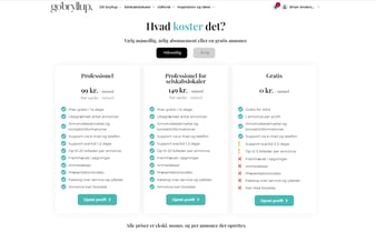Kørerklar bryllupsplatform for kommende brudepar