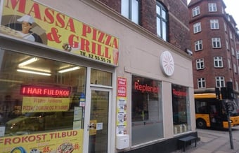 Massa Pizza på Amagerbrogade til salg
