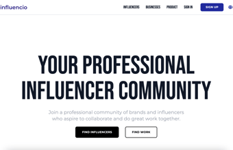 Unik og skalérbar influencer platform til salg