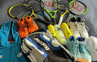 Køreklar webshop med secondhand tennisudstyr