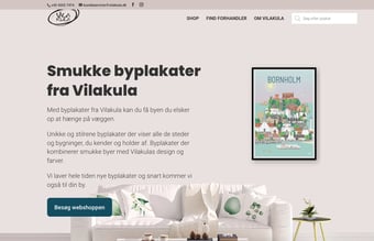 Byplakat-brand inkl. 2 webshops og lager sælges