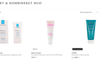 Dropshipping kosmetik & hudpleje webshop sælges