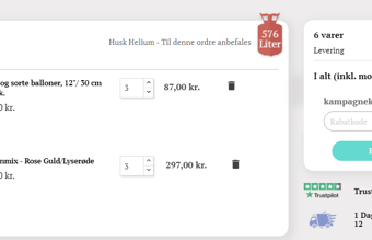 Webshop med stort vækstpotentiale