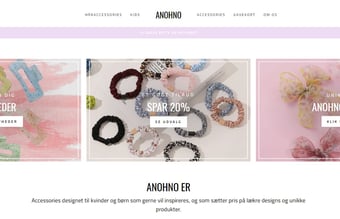 Webshop med accessories til kvinder og børn - På 4 måneder har skabt overskud