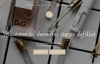 Parfume på abonnement med aktive 2000+ medlemmer