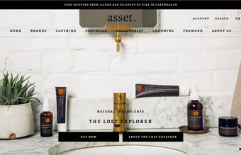 assetstore.dk - Flot webshop med fokus på bæredygtighed i drift inkl. varelager