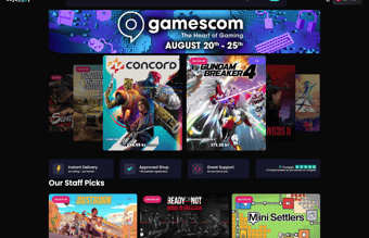 Digital Spil-webshop med Over 140 Publisher-aftaler