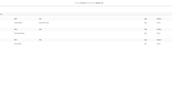 CRM system til cold outreach med indbygget email klient.