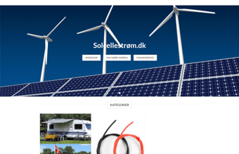 Solcelle webshop - Sælges til lagerkostpris!