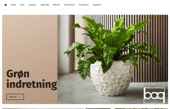 Bolig og have webshop med dropshipping og mindre varelager