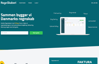 Ikke færdigt regnskabsprogram til salg