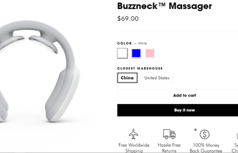 Buzzneck.com - Smart halsmassage - Ny tendens