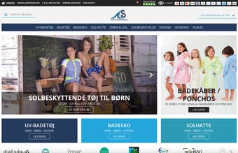 Webshop med salg til Danmark, Sverige og Norge - salg af alt til solferien