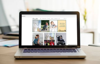 Abeunger.dk - Salg af Vikler og Økologiske Barnevogne - Omsætning 750.000 i 2018.