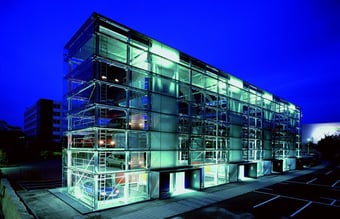 Project: Grøn Projekt . infrastruktur project for elbiler. Pladsbesparende parkering m.automatisk opladning af elbiler.