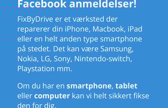 FixByDrive - Reparation af smartphones, iPads, Computere, Playstation mm