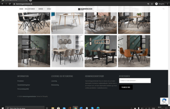 Unik Webshop med salg af møbler