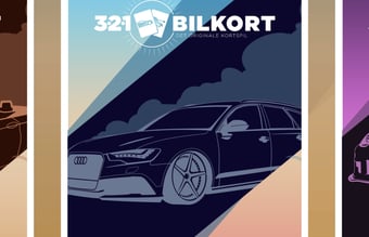 Mobilspil baseret på "Bilkort" til iPhone og Android