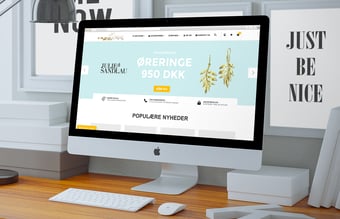Webshop med salg af smykker til kvinder - Inkl. leverandøraftaler - køreklar løsning - med omsætning