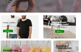 Prestashop Webshop med lige nu med Køkkengadgets m.m.