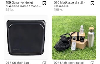 Bæredygtig, zerowaste og vegansk webshop sælges.