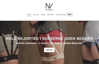 Attraktiv webshop med nicheprodukt til mænd sælges månedlig omsætning ca. 25.000 kr.