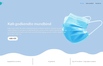 Køreklar og optimeret mundbind-webshop