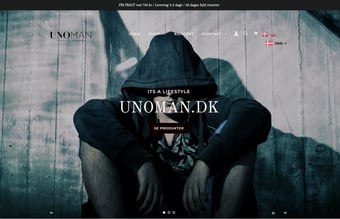 Webshop til herretøj sælges (dropshipping)