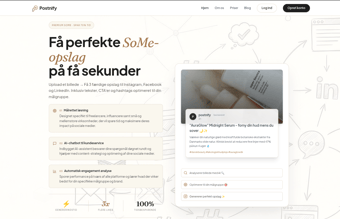 Postnify.dk – 100% automatiseret AI-platform til sociale medier – KLAR TIL OVERTAGELSE (NETOP NEDSAT!)