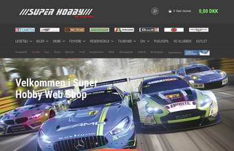 SuperHobby.dk – etableret webshop indenfor fjernstyrede biler og fly