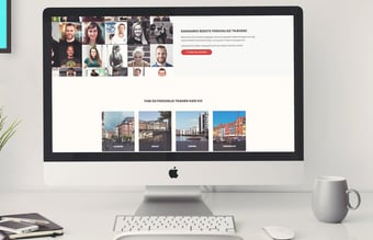 Få 3 tilbud på personlig træning site med over 120 trænere tilknyttet - overskud på 90.000 kroner. 