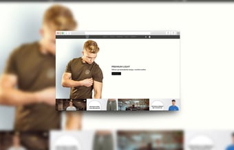 Thebodyfactory.dk - Webshop med Træningstøj til mænd og godt kundekartotek - Omsætning 1.100.000 kr. 