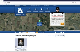 Anmeld.dk - Hobby webportal indenfor efterlysning og anmeldelser. - Wordpress