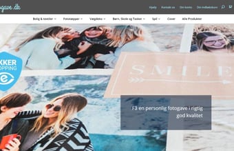 Personaliserede fotogaver - Haft en årlig omsætning på ca. 350 t.kr. ekskl. moms. 