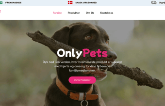 Salg af dropshipping webshop indenfor kæledyrsnichen - Nem at vedligeholde og mulighed for omsætning fra dag 1