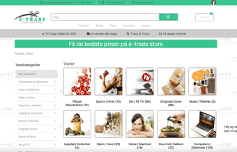 Dropshipping webshop sælges - 250 produkter af forskellige gadgets