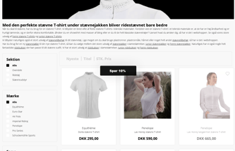 Webshop med rideudstyr med masser af potentiale